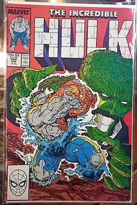 Buy The Incredible Hulk No. #342 April 1988 Marvel Comics • 6£