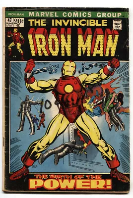 Buy IRON MAN #47--1972--Origin Of Iron Man--Marvel--COMIC BOOK • 30.90£