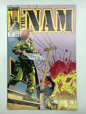 Buy The 'nam #21 Marvel 1988  Copper Age Comic Book  • 5.52£