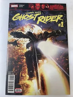 Buy Johnny Blaze Ghost Rider #1 Marvel Comics May 2018 • 12.95£