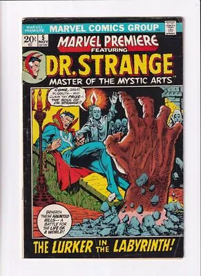 Buy Marvel Premiere (1972) #   5 (4.5-VG+) Dr. Strange 1972 • 20.25£