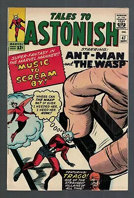 Buy Marvel Comics Tales To Astonish 47  8.0 VFN Antman Avengers High Grade Wasp Cent • 259.99£