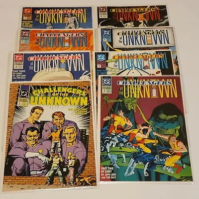 Buy Challengers Of The Unknown # 1,2,3,4,5,6,7,8   (DC 1991)   Very Fine • 15.80£