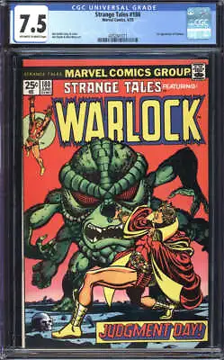 Buy Strange Tales #180 Cgc 7.5 Ow/wh Pages // 1st Appearance Of Gamora 1975 • 79.06£