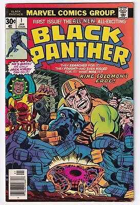 Buy Marvel Black Panther # 1 Comic Book 1977 Jack Kirby First Solo Series Bronze Key • 32.01£