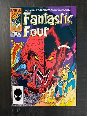 Buy Fantastic Four #277 FN Copper Age Comic Featuring Mephisto! • 3.18£