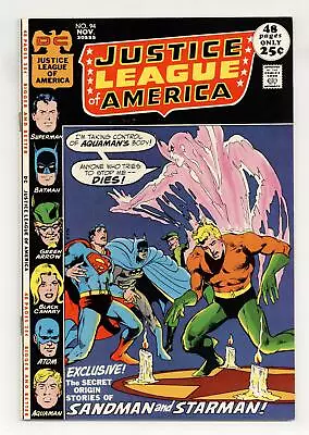Buy Justice League Of America #94 VF+ 8.5 1971 • 70.36£