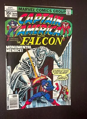 Buy CAPTAIN AMERICA #222 (Marvel Comics 1978) -- Bronze Age Superheroes -- VF- • 5.11£