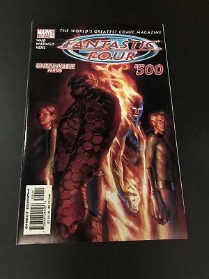 Buy Fantastic Four #500 (71) Unthinkable Part 4 Mark Waid 2003 Marvel Comics • 3.27£