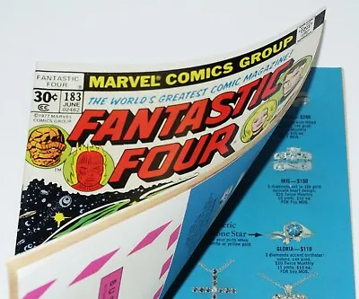 Buy Fantastic Four #183 VF- Mark Jewelers Variant 1977 Marvel Comics • 37.41£