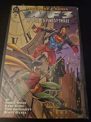 Buy DC Comics- WF3 Worlds Finest Three,  Super Boy/Robin Book 1 Of 2 • 2£