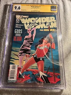 Buy Wonder Woman #2 9.6 CGC Signed By Brian Azzarello • 78.37£