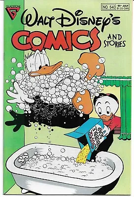 Buy Walt Disney's COMICS And STORIES - No. 540 (July 1989) Features MICKEY MOUSE • 7.50£