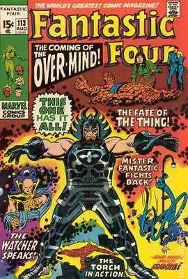 Buy Fantastic Four #113 VG- 3.5 1971 Stock Image • 12.65£