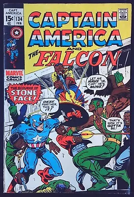 Buy CAPTAIN AMERICA (1968) #134 *First Appearance Of Stone-Face* - Back Issue • 14.99£