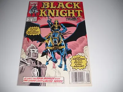 Buy BLACK KNIGHT #1 (of 4) Ist Solo Black Knight Story (June 1990) Marvel Comics • 11.49£