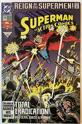 Buy Action Comics #690 • KEY 1st Appearance Of Eradicator! (Last Son Of Krypton) • 2.36£