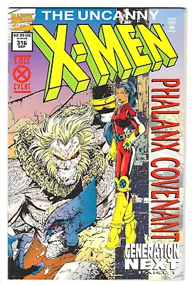 Buy Marvel Comics THE UNCANNY X-MEN #316 First Printing Cover B • 1.91£