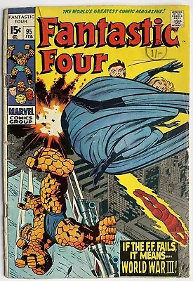 Buy Fantastic Four #95 (1970) 1st Appearance Of The Monocle • 7.95£