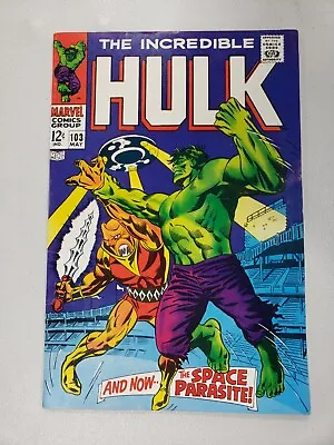 Buy Incredible Hulk #103 - 1968 - 1st Appearance Of Space Parasite - Silver Age Key • 31.78£
