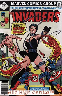 Buy INVADERS  (1975 Series)  (MARVEL) #17 WHITMAN Fair Comics Book • 9.22£