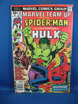 Buy Marvel Teamup 53 Vf+ John Byrne Spiderman Hulk X Men 1977 • 32.10£