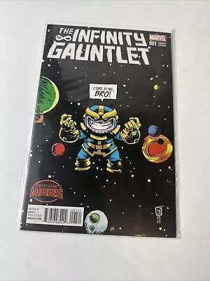 Buy The Infinity Gauntlet #1 Skottie Young Variant • 10.99£