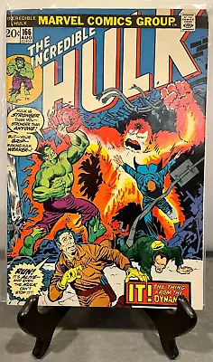 Buy The Incredible Hulk #166 | Marvel Comics 1973 | 1st App Zzzax!! • 19.99£