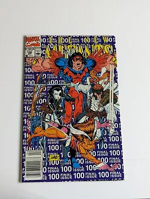 Buy The New Mutants Marvel Comics 1983 #100 Liefeld Art Final Issue Newsstand • 9.99£