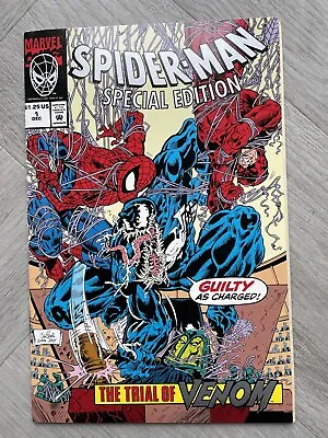 Buy Marvel SPIDER-MAN SPECIAL EDITION #1 (1992) EMBOSSED - WITH POSTER - UNICEF • 45£
