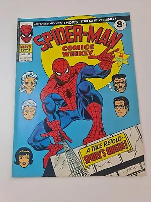 Buy SPIDER-MAN Comics Weekly - No 125 - Date 05/07/1975 - UK Paper Comic • 6.99£