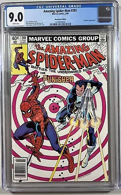 Buy Amazing Spider-Man 201 (Marvel, 1980)  CGC 9.0 WP **Newstand** • 79.94£