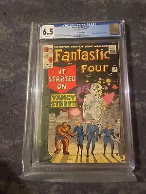 Buy Fantastic Four #29 (1964) CGC 6.5 Watcher Red Ghost  It Started On Yancy Street  • 195£