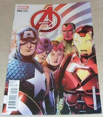 Buy AVENGERS No 44 Marvel Comic Variant Edition June 2015 Vision Iron Man Nick Fury • 3.99£