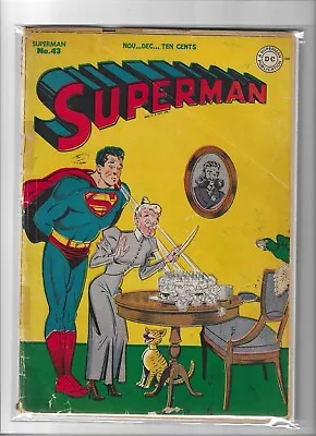 Buy Superman # 43 Fair [1946] DC Golden Age • 195£