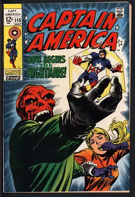 Buy Captain America #115 3.5 // Marvel Comics 1969 • 30.87£
