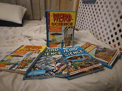 Buy The Complete Weird Science 4 Vol HC Box Set EC Comics 1980 Russ Cochran 1st Ed. • 142.31£