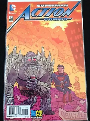 Buy DC Comics Superman Action Comics #42. Variant Cover NM Unread Sep 2015 (box9) • 2.36£