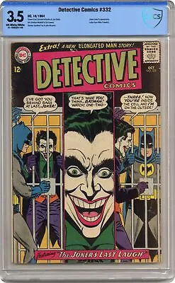 Buy Detective Comics #332 CBCS 3.5 1964 21-1EAEE22-148 • 72.53£