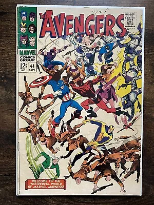 Buy Marvel Comics The Avengers #44 Vol.1 1967 VG Origin Black Widow & Red Guardian • 9.99£