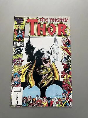 Buy Thor #373(1986, Marvel) Mutant Massacre! 25th Anniversary Border • 7.91£