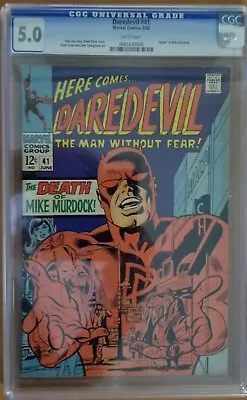 Buy Daredevil #41 CGC 5.0 • 59.30£