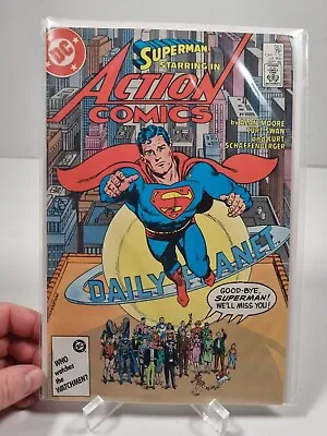 Buy ACTION COMICS #583 DC Comic 1986 Mid / High Grade • 9.99£