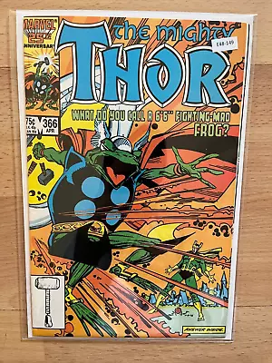 Buy The Mighty Thor 366 Marvel Comics 9.4 1986 - E48-149 • 23.75£