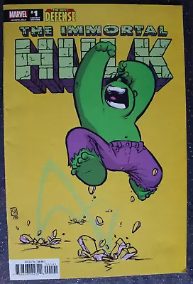 Buy The Immortal Hulk: The Best Defense #1 Skottie Young Variant Cover • 12.95£