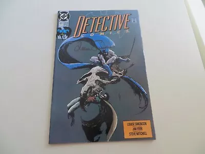 Buy 1991 Vintage Dc Detective Comics Batman # 637 Signed Louise Simonson Coa & Poa • 15.98£