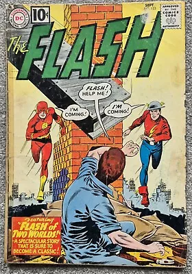 Buy The Flash #123 Major Key Classic Cover • 200£
