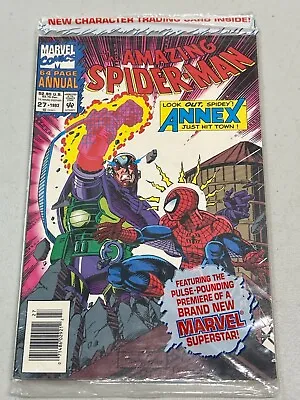 Buy 1993 The Amazing Spider-Man #27 Annex 64 Page Annual With Card Factory Sealed • 5.40£