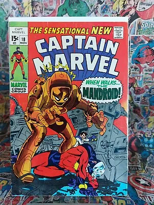 Buy Captain Marvel #18 FN- Carol Danvers Gains Powers Ms. Marvel • 27.95£