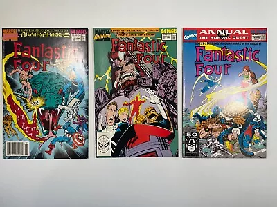 Buy Fantastic Four Annual lot Of 3 #22, 23, 24 Roy Thomas And Rich Buckler Marvel • 4.74£
